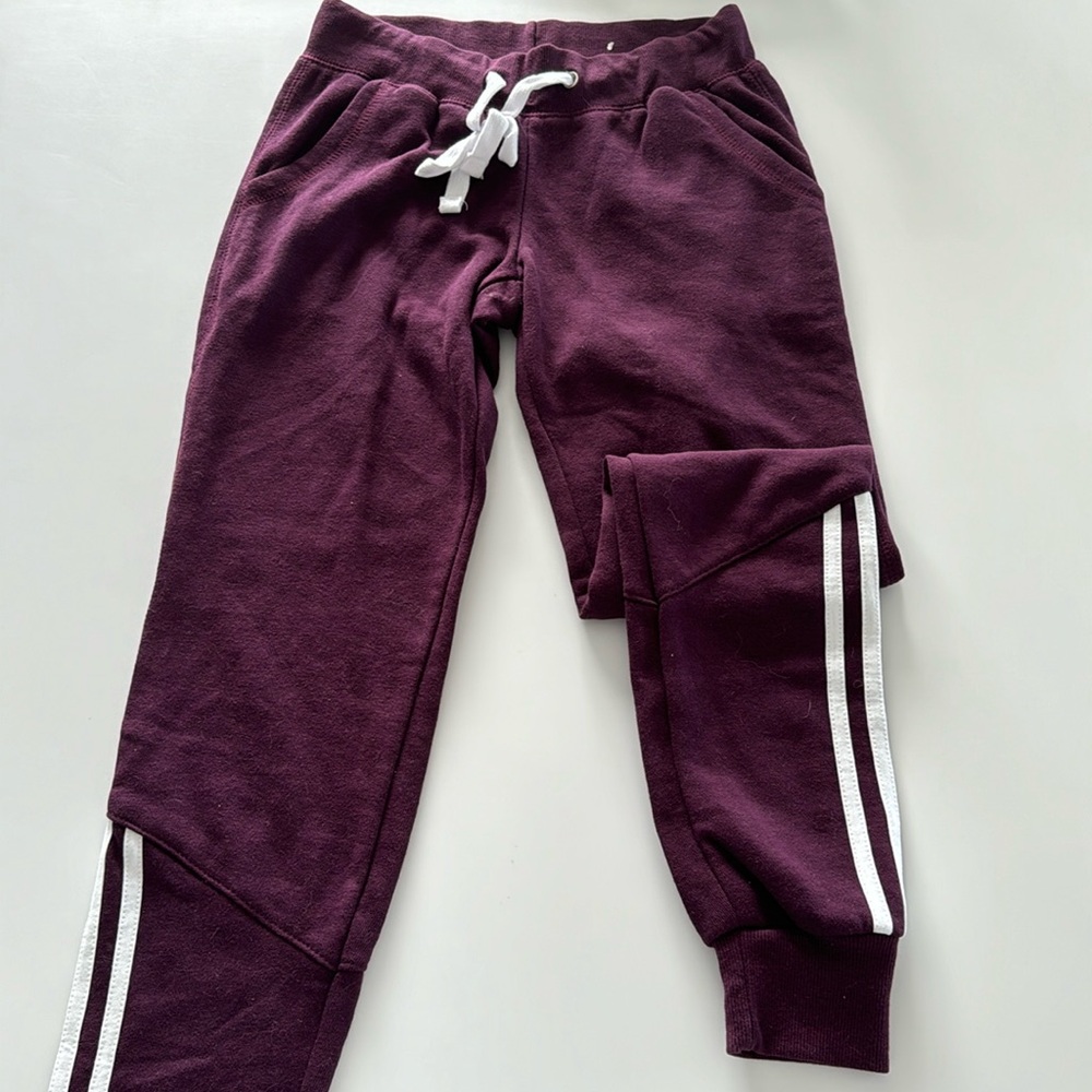 Purple sweatpants